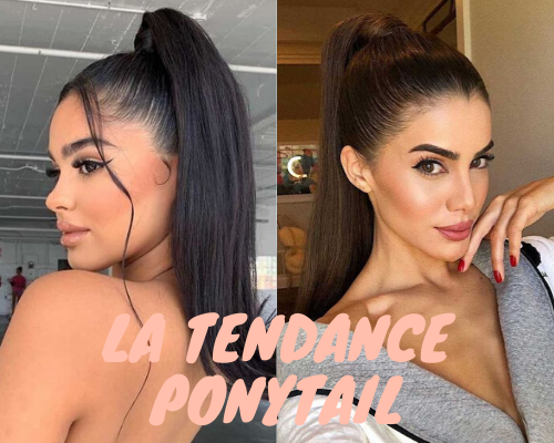 La tendance ponytail