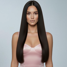 Charger l&#39;image dans la galerie, Extensions à clips lisses effet naturel