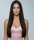 Extensions à clips lisses effet naturel