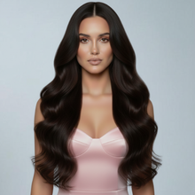 Charger l&#39;image dans la galerie, Extensions à clips ondulées effet naturel